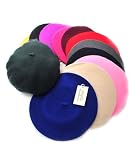 Solid Color French Wool Beret