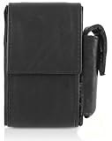 LEATHER CIGARETTE AND LIGHTER CASE BLACK (1938)