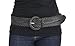 Belle Donne - Women's Braided Belt Trendy Bonded Leather Belt Dress Belts