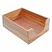 Carver Double Deep Wood Desk Tray, Legal Size, 16 x 11 x 5.5 Inches, Oak Finish (CW08221)