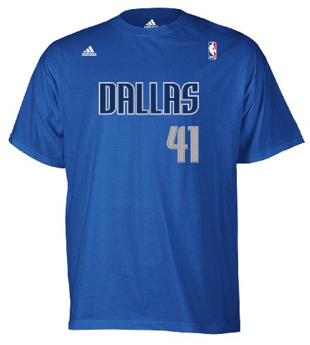 NBA Dallas Mavericks Dirk Nowitzki #41 Men's Name & Number Tee