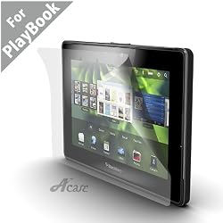 Acase(TM) BlackBerry Playbook AcaseView Screen Protector Film Clear (Invisible) for Blackberry Playbook 7-Inch Tablet - Wifi 16GB, 32GB, 64GB (3-Pack) NEWEST MODEL