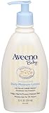 Aveeno Baby Daily Moisture Lotion, Fragrance Free, 12 Ounce (Pack of 2)