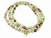Lemon Chrysophase Wrap with Diamond Clover and Pave Ball by Sydney Evan