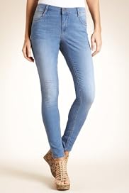 Indigo Collection Cotton Blend Jeggings [T66-5406-S]