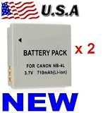 2P NB4L Battery for Canon Powershot Digital ELPH SD1000 / SD1100 IS