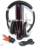 Hi-Fi Wireless Headphones inc built-in FM Radio Receiver Super Bass