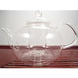 50oz Large Glass Tea Pot, Glass Infuser by XiangYu Glassware