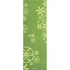 Gaiam Flower Power 5mm Premium Yoga Mat (Spring Grass Printed)
