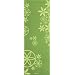 Gaiam Flower Power 5mm Premium Yoga Mat (Spring Grass Printed)