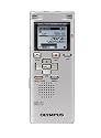 Olympus WS 550M - Digital voice recorder - flash 2 GB - WMA, MP3, protected WMA (DRM 9) - silver