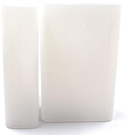 Non-slip SMOK Xcube II box X cube 2 160W Protective Gel Silicone Skin Case Cover Skin Sleeve Wrap Perfect Fit SMOK Xcube II box X cube 2 160W Kit (Clear)