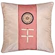 Decorative Handmade Pink Cushion Cover / Pillow Sham - Chinese Symbol of Fortune Design
