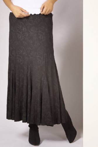 Per Una Floral Embroidered Jersey Skirt