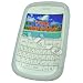 Blackberry Bold 9000 Swirly Line Protector Soft Case Silicone Cover Clear