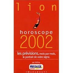 Lion : horoscope 2002