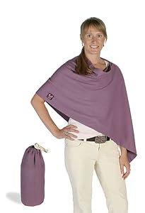 Sophie Snuggler Organic Cotton Nursing Cover - Promise Purple