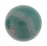 Green 38mm Highly Polished and Very High Quality Agate Spheres - Sold Individually