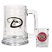 ARIZONA DIAMONDBACKS BEER MUG AND SHOT GLASS BOILERMAKER SET