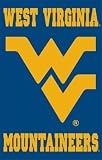 West Virginia Mountaineers Applique Embroidered Banner Flag (44x28) NCAA College Athletics Fan Shop Sports Team Merchandise