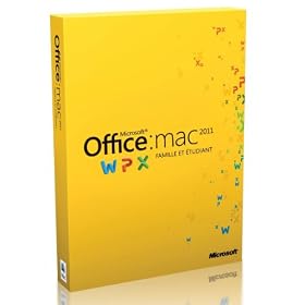 Office Mac Famille et Etudiant 2011, 1 poste