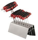 Wiha 54092 Soft Grip Ball Hex Dual Drive T Handle Chrome 8 Pc Set in Metal Stand 2 10mm 41X357MpjCL. SL160 Wiha 54092 Soft Grip Ball Hex Dual Drive T Handle Chrome 8 Pc Set in Metal Stand 2 10mm