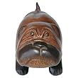 EXP Handmade Lovable Pug Decorative Wood Carving (Thailand)