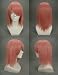 Naruto Shippuden Sakura Haruno Mid-Length Pink Cosplay Wig