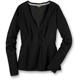 Fine-Gauge Wrap Sweater