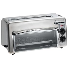 Hamilton Beach 22710 Toastation Toaster with Mini-Oven, Stainless