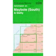 Maybole (South) and Dailly (Pathfinder Maps)