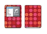 Red Polka Dots Skin Decal Protector for Ipod Nano 3rd Generation