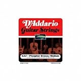 D'Addario EJ17 Phosphor Bronze Medium Acoustic Strings, Single