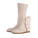 Cement CARDY crochet Ugg Boots Uggs Size 7