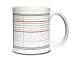 EEG Machine Readout of REM Sleep Coffee Mug