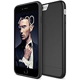iPhone 6S Case, Maxboost&reg; [Vibrance S] iPhone 6 6S Case (4.7 Inch) Slider Style [Lifetime Warranty] Protective Hard Cover - Black
