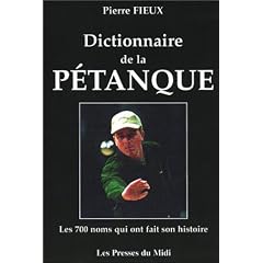 Dictionnaire de la p�tanque