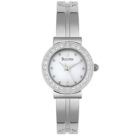 Bulova Women's Crystal Watch #96T09