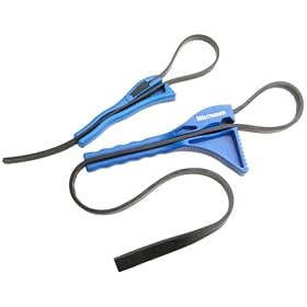 Westward 5PV89 14-Inch & 4-Inch Boa Constrictor Strap Wrench Combo Pack