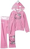 Hello Kitty Girls 2-6x 2Pc Hoodie/Pant Set,Doll Pink,4