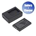 Battpit™ New Digital Camera Battery + Charger Replacement for Toshiba PDR-5300 (1150 mAh)