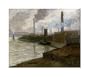 Industrial Scene - Mills on The Monongahela by Aaron Henry Gorson. Size 15.97 inches width by 13.13 inches height. High Quality Art Poster Print