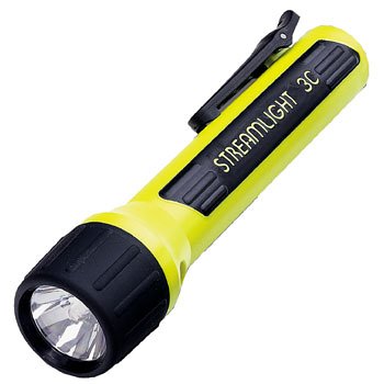 Streamlight 33244 3C ProPolymer Luxeon Flashlight with LED Bulb, Yellow
