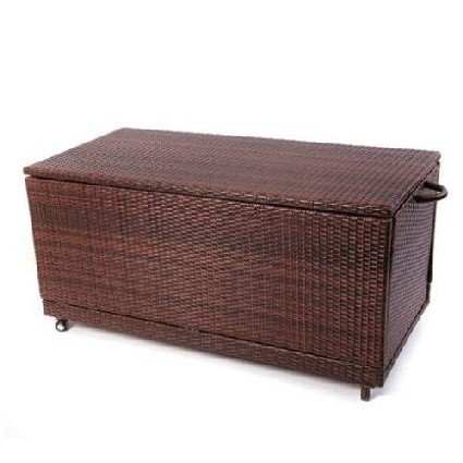 Outdoor Wicker Deck Box