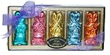 5pc Easter Bunny Chocolate Bars - White Chocolate