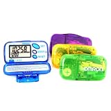 Omron HJ-105 Translucent Digital Pedometer - Select From 4 Colors