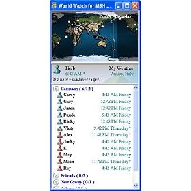 World Watch MSN Messenger version
