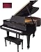 6'1 Artist Grand Piano (Brown Sapeli Mahogany)