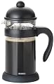 BonJour  Hugo 3-Cup Unbreakable French Press, Black