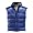 TAIGA Blackcomb 800 Deluxe - Men's Goose Down Vests with a Thin AquaNix Hide-Away Hood, Navy Blue Black, MADE IN CANADA, Small (chest: 37